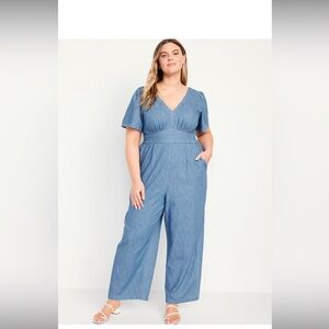Old Navy denim jumpsuit